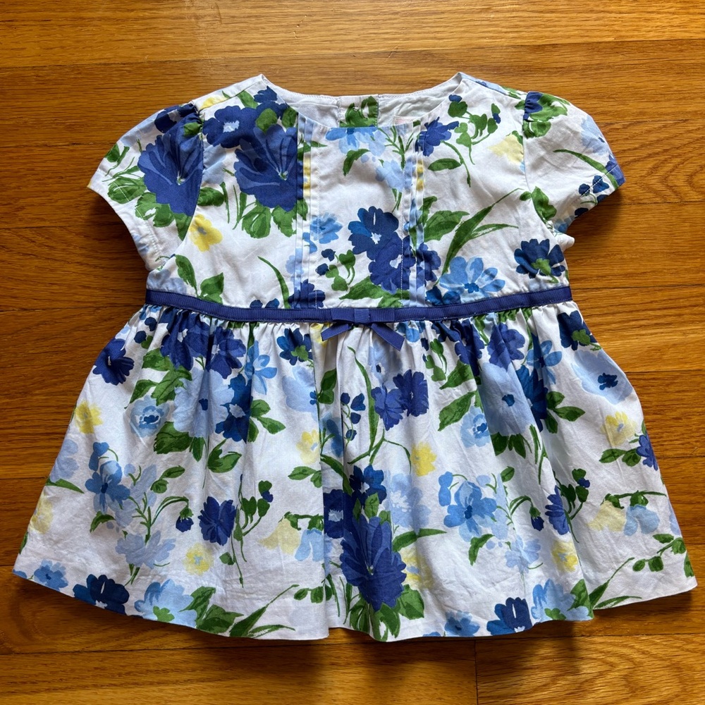 Janie & Jack floral top/dress! Size: 3T